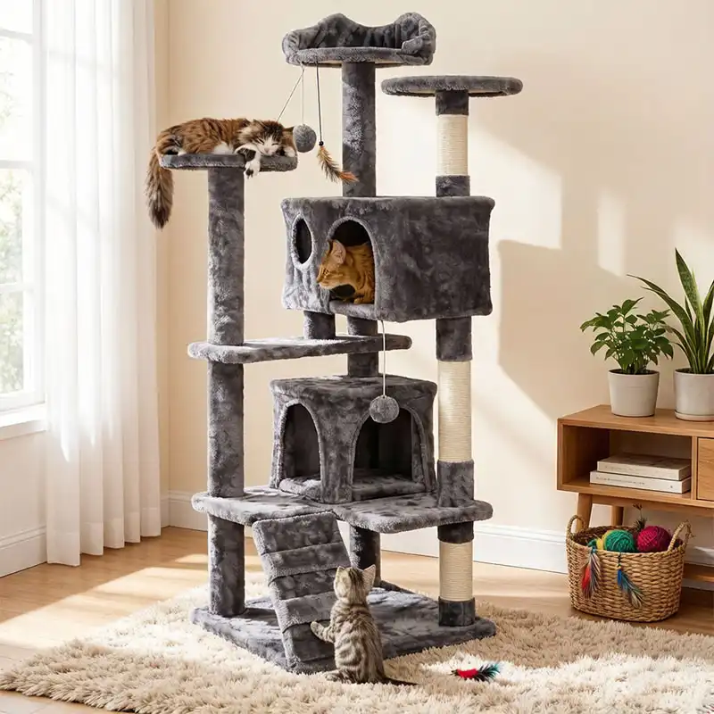HOMVND cat tree manufacturing and supplier evaluation context