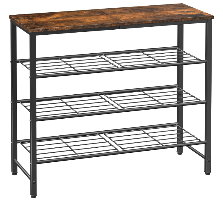 4 tier shoe storage rack for entryway (2)